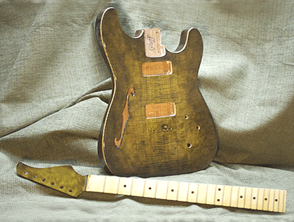 Maple Stratocaster Body